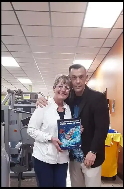 Book Author and Veteran David Haave book signing the new and upcoming book Spring Break to Mars -- David Haave